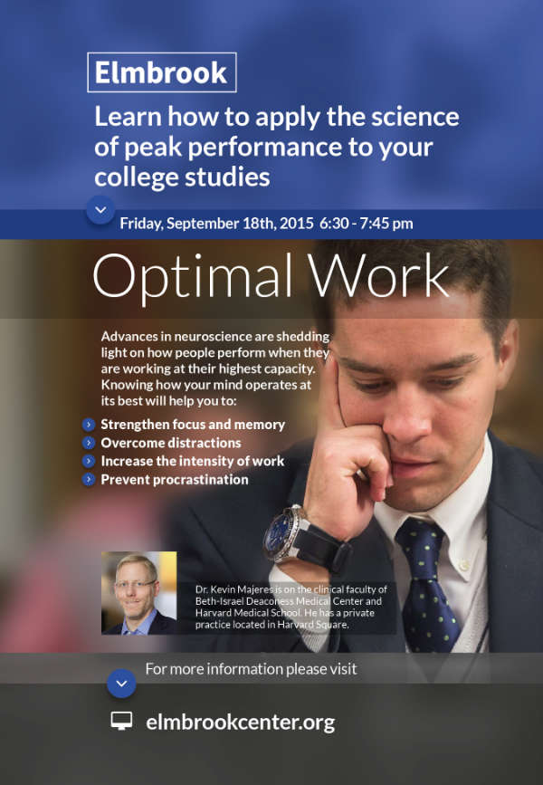 Elmbrook Focus Talk - Optimal Work